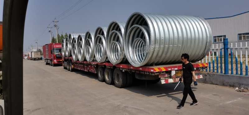金屬波紋涵管運輸中有哪些防護措施