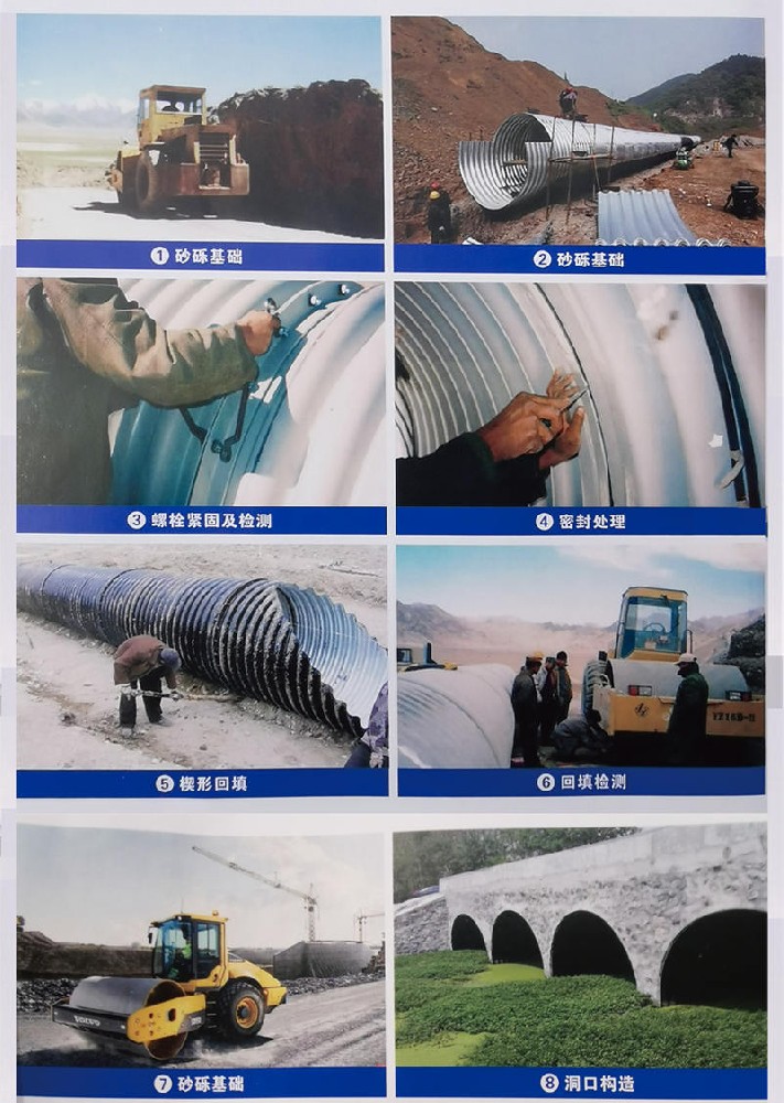 鋼波紋管涵施工規范